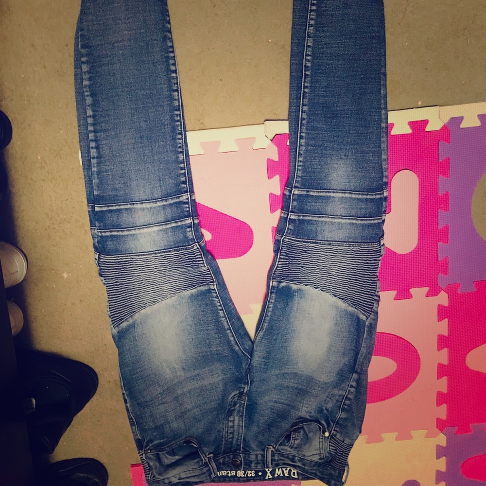 Men Raw X Vintage inspired Jeans